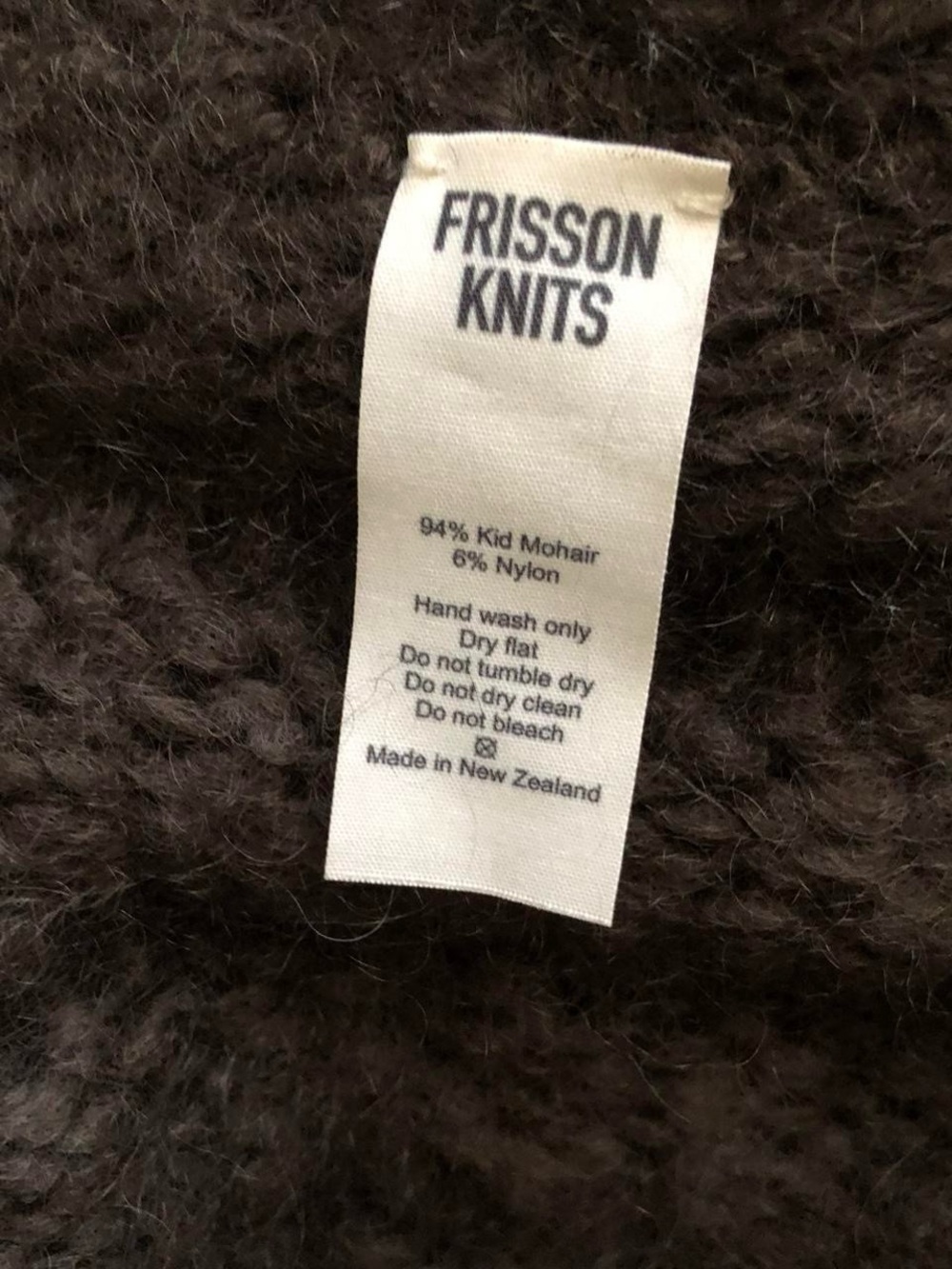 Frisson Knits Becca mohair cardigan - Picture 7 of 7